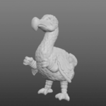Modelo 3d de Sculptris ficticio: dodoid para impresoras 3d