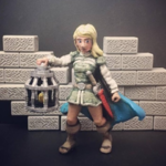   wenda, novice adventurer (28mm/heroic scale)  3d model for 3d printers