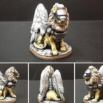  Celestial lion (28mm/heroic scale)  3d model for 3d printers