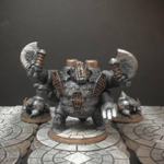 Modelo 3d de Netherforge tejón rey (28 mm/escala heroica) para impresoras 3d