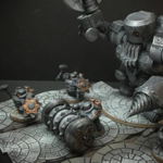  Netherforge tunnel caber (28mm/heroic scale)  3d model for 3d printers
