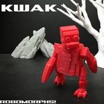 Modelo 3d de Kwak (robomorph) para impresoras 3d
