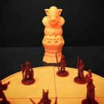  Shrine to xaot (18mm scale)  3d model for 3d printers