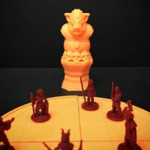 Modelo 3d de Santuario de xaot (18mm escala) para impresoras 3d