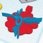 Modelo 3d de Colibrí 4 para impresoras 3d