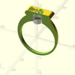 Modelo 3d de Rfid hacking anillo de sellar para impresoras 3d