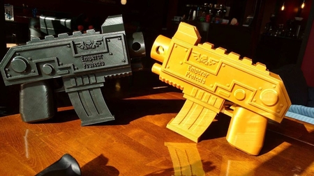  Warhammer bolt gun  3d model for 3d printers