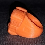  Rose ring  3d model for 3d printers