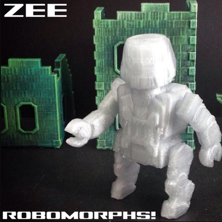 Modelo 3d de Zee (robomorph) para impresoras 3d