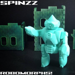 Modelo 3d de Spinzz (robomorph) para impresoras 3d