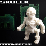 Modelo 3d de Skullk (robomorph) para impresoras 3d