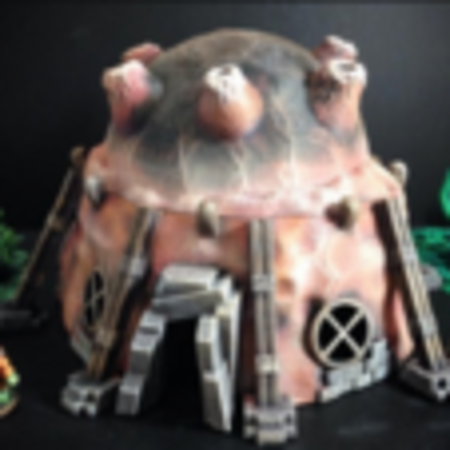 Stonepunk Alien Dwelling (15mm scale)