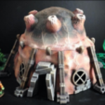  Stonepunk alien dwelling (15mm scale)  3d model for 3d printers