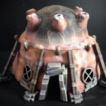  Stonepunk alien dwelling (15mm scale)  3d model for 3d printers