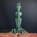  Extraplanar memorial (15mm scale)  3d model for 3d printers