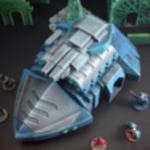  Dominion justifier heavy grav-tank (15mm scale)  3d model for 3d printers