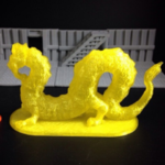  Chinese dragon (18mm scale)  3d model for 3d printers