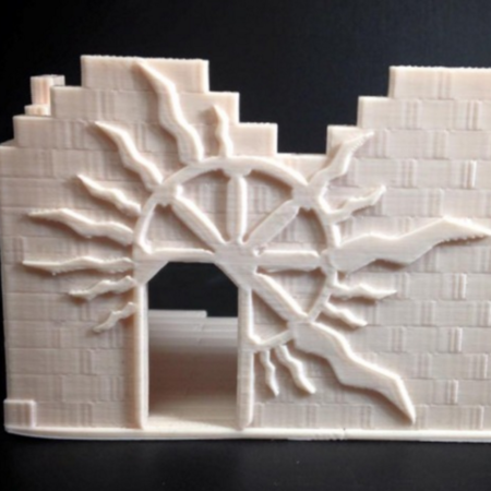 Cosmopolis Ruins Preview (18mm scale)