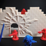  Cosmopolis ruins preview (18mm scale)  3d model for 3d printers