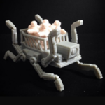  Octowalker (18mm scale)  3d model for 3d printers