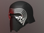 Modelo 3d de Kylo ren casco para impresoras 3d