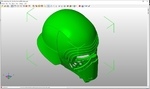 Modelo 3d de Kylo ren casco para impresoras 3d