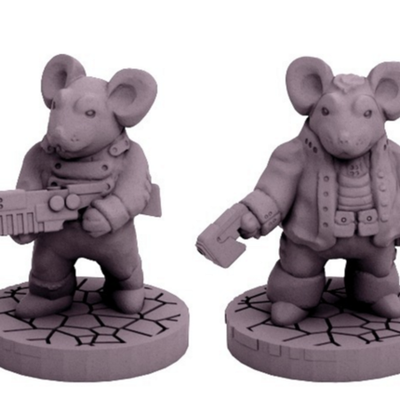 Mouse Pookah Fringers (18mm scale)