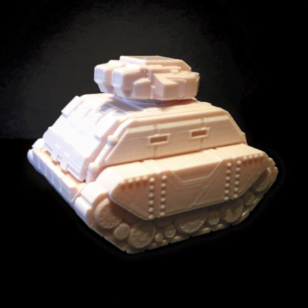  Gilgamesh pattern battle tank (18mm scale)  3d model for 3d printers