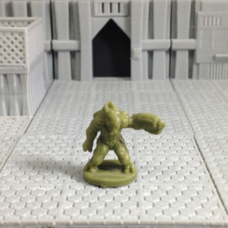  Xyn (random alien in 18mm scale)  3d model for 3d printers