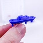 Modelo 3d de Battleship/bataille navale por studio klipsi para impresoras 3d