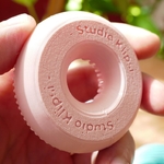 Modelo 3d de Donut / titular de la tarjeta para impresoras 3d