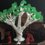 Modelo 3d de Sagrado Árbol de la ceniza (18 mm escala) para impresoras 3d