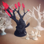 Modelo 3d de Muertos vivientes treeman (18mm escala) para impresoras 3d