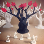  Undead treeman (18mm scale)  3d model for 3d printers