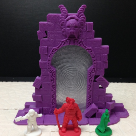  Arcane gateway  3d model for 3d printers