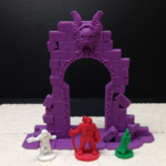  Arcane gateway  3d model for 3d printers