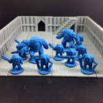  Dominion exoknights (18mm scale)  3d model for 3d printers