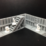  Wayfarer modular tech conveyance tiles (18mm scale)  3d model for 3d printers