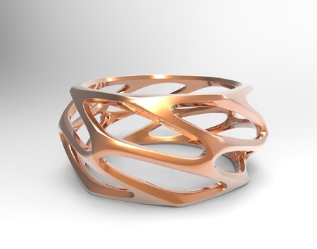  Parametric ring  3d model for 3d printers