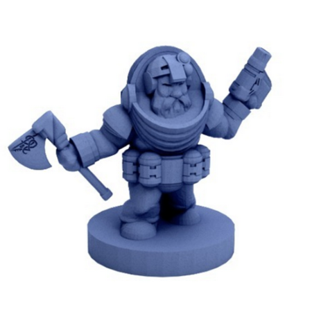 Wayfarer Miniatures: Dwarf Trader (28mm and 18mm scale)