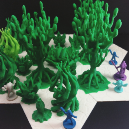  Alien jungle  3d model for 3d printers