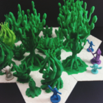 Modelo 3d de Exóticas de la selva para impresoras 3d