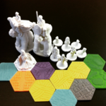  Pocket-tactics: faithful of the luminous goddess  3d model for 3d printers