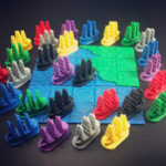  Galleon board game piece  3d model for 3d printers