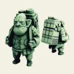  Goblin junk merchant bust  3d model for 3d printers