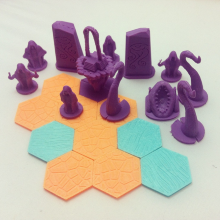  Pocket-tactics: thralls of the formless one  3d model for 3d printers