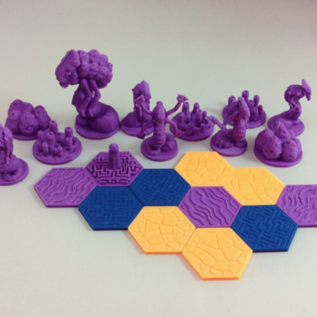  Pocket-tactics: quanar night cult  3d model for 3d printers