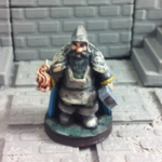  Morek brightstone, outcast dwarven sorcerer  3d model for 3d printers