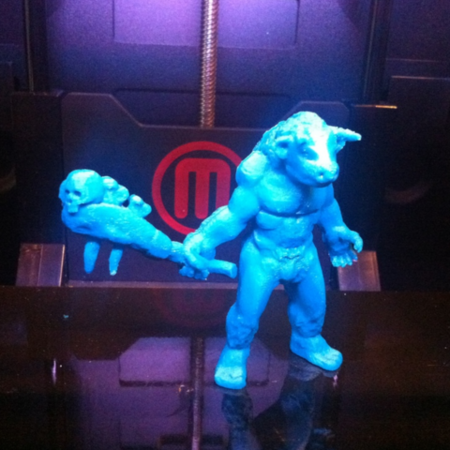  Asterion, the minotaur  3d model for 3d printers