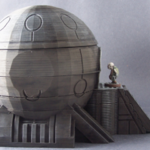  28mm scale omnisphere  3d model for 3d printers